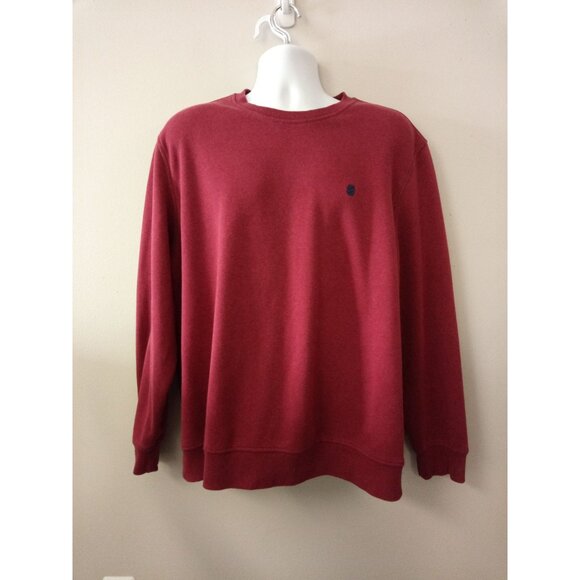 IZOD Men's Red Blue Stretch Sweatshirt Size XL - Picture 1 of 5